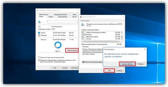 Ako vyčistiť disk na Windows: Odstráňte dočasné súbory nazhromaždené v programoch systéme