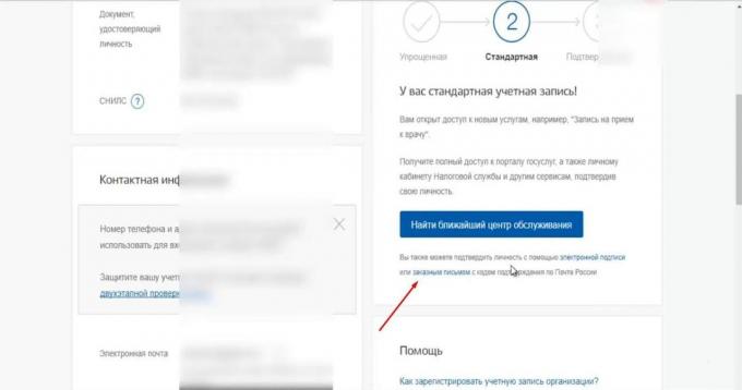 Ako sa zaregistrovať na "verejné služby" cez "Mail Ruska"