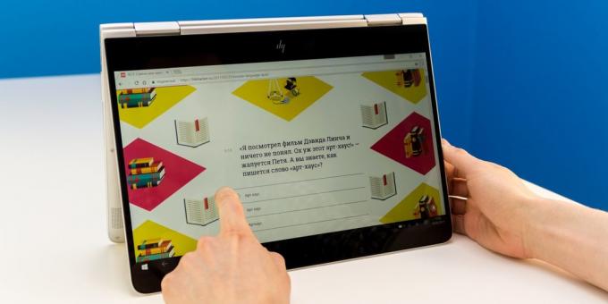 HP Spectre X360: Tablet s podstavcom