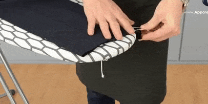 Ako vyžehliť nohavice s šípkami: pripevnite nohu