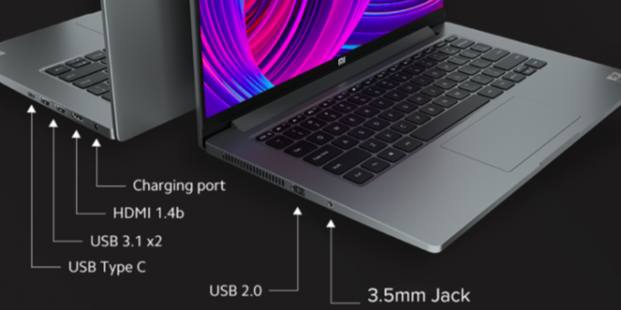 Spoločnosť Xiaomi predstavila lacné notebooky Mi NoteBook 14