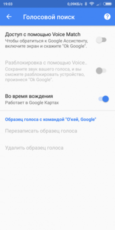 Google Maps. hlasové vyhľadávanie