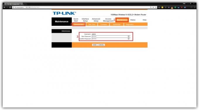 Ako zmeniť heslo na routeru TP-Link TD-W8901N