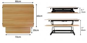 Vec dňa: mini-stôl pre notebooky a PC, ktoré vám pomôžu zlepšiť vaše držanie tela
