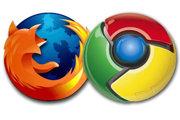 Firefox, Chrome, minimalizácia interface