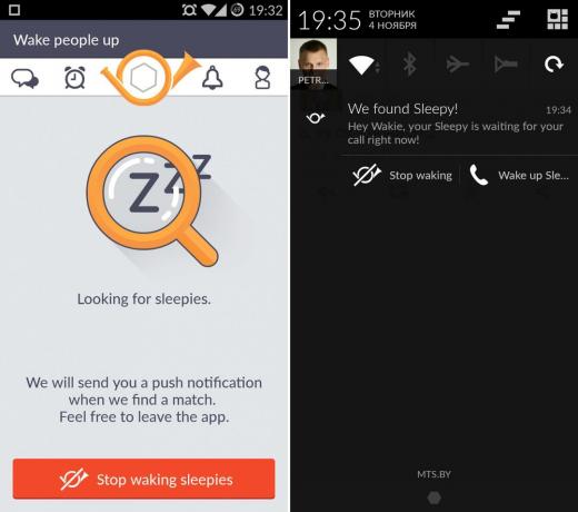 Automaticky vyhľadávať spanie v Waki ​​pre Android