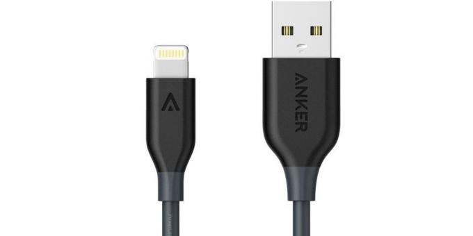 Kde kúpiť dobrý kábel pre iPhone: Anker PowerLine Cable