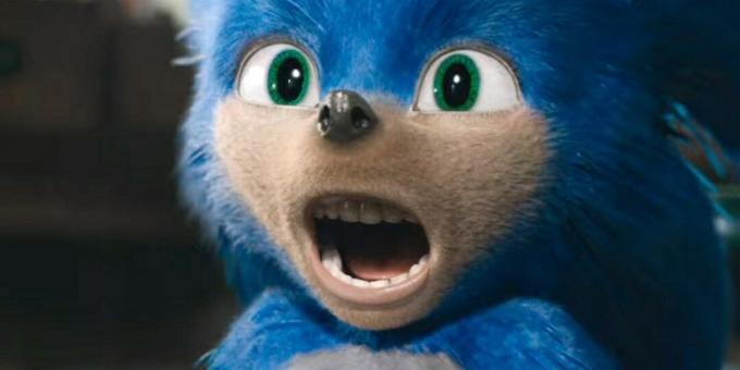 Záber z prvého traileru filmu „Sonic in the Movie“