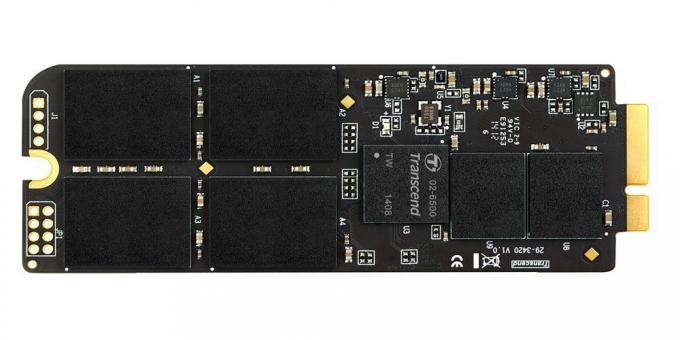 SSD Čo je lepšie: riadiť Transcend JetDrive 725 proprietárny formát pre MacBook Pro 15