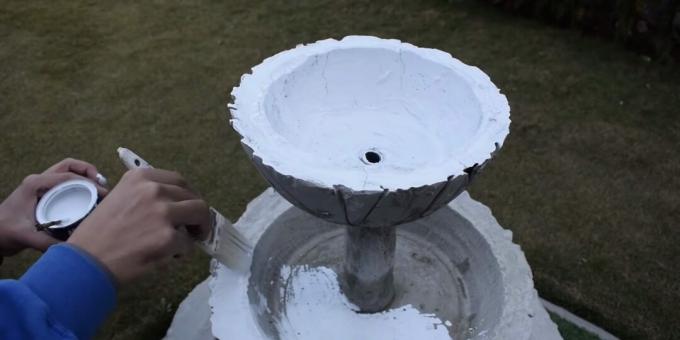 Ako vyrobiť fontánu vlastnými rukami: zostavte štruktúru a maľujte