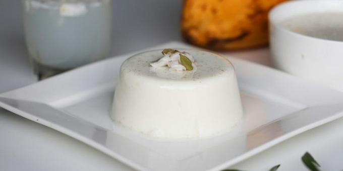 Tembleke – jednoduchý puding z kokosového mlieka