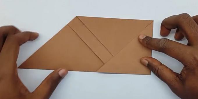 ako urobiť obálky uhla pravej zákruty