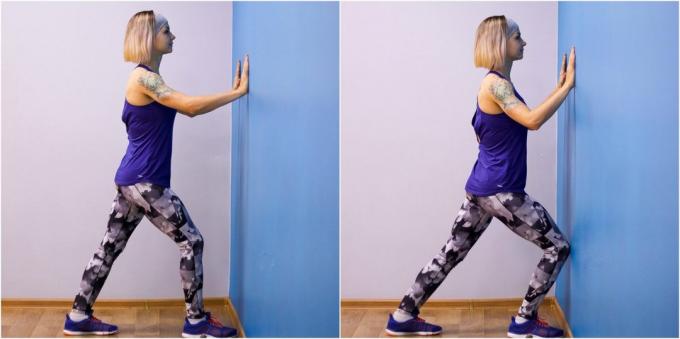 flexibilita cvičenie: preťahovanie svaly na nohách