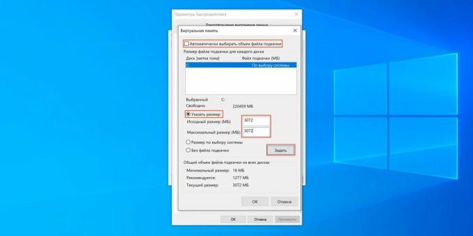 Zmeňte veľkosť stránkovacieho súboru Windows 10