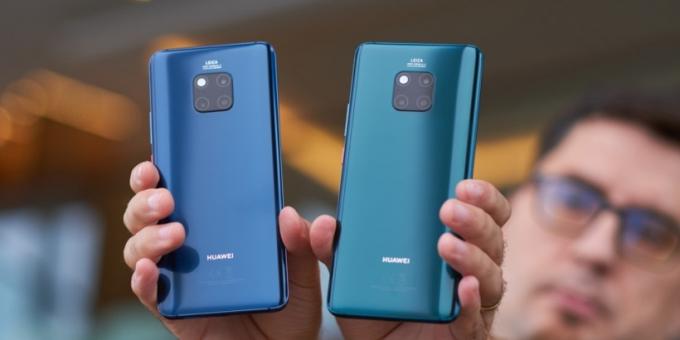 Huawei Mate Mate 20 a 20 Pro: Camera