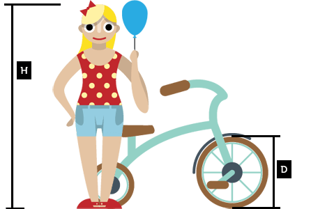 Výberu detský bicykel