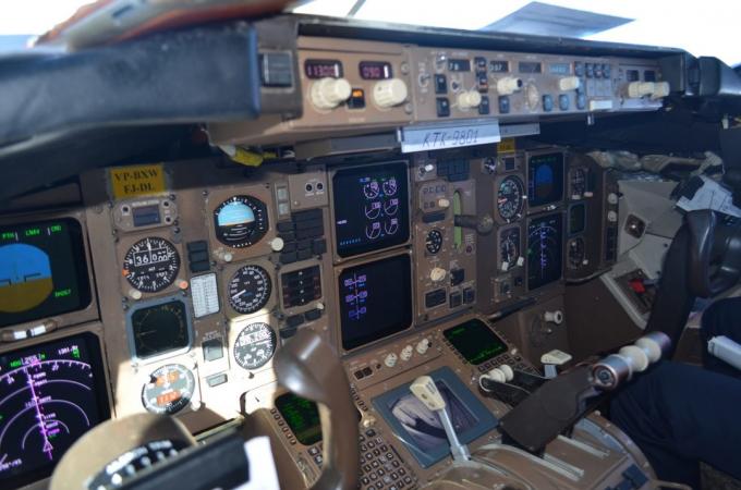 Andrew Gromozdin pilot "Boeing" o pracoviskách
