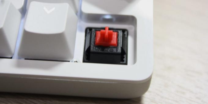 Xiaomi Mi Klávesnica: klávesy