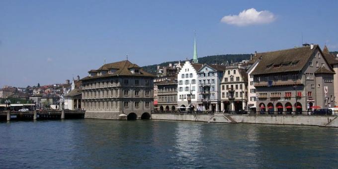 Top mestá v krajine, pokiaľ ide o bývanie v Zürichu