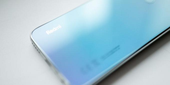 Redmi Note 8T: dizajn