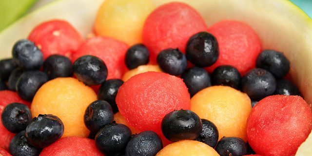 na lačný žalúdok: ovocie