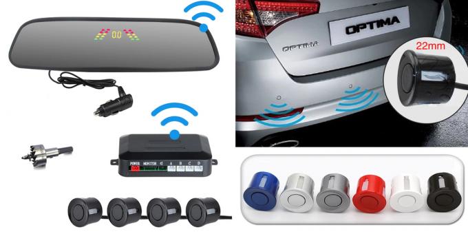 Parkovacie senzory od AliExpress: Smart Star zms-W