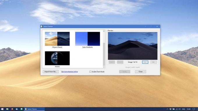 Dynamický tapety pre Windows 10: WinDynamicDesktop Aplikácia