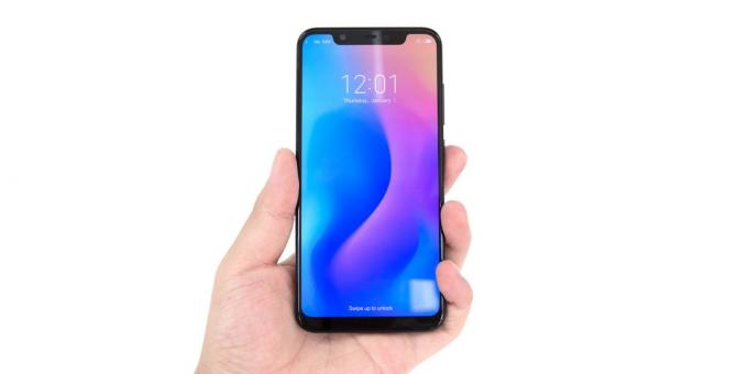 preskúmanie Xiaomi Mi 8: Screen