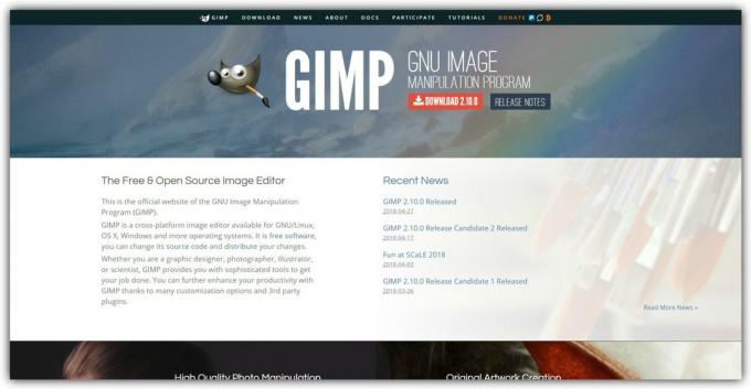 Najlepšie foto editorov zadarmo: GIMP