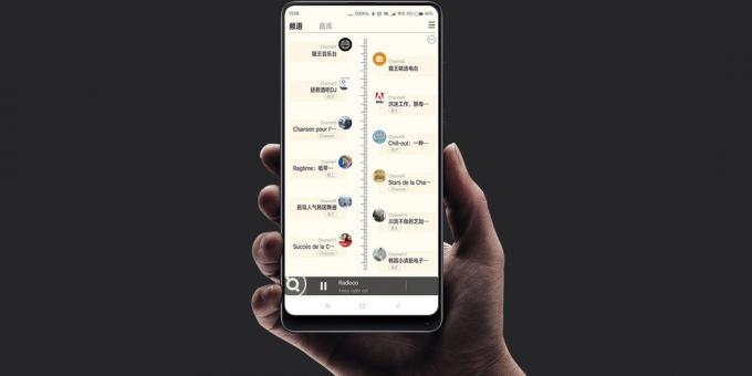 Xiaomi kolóna: Zoznam rozhlasových staníc