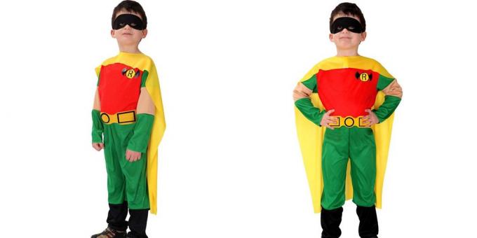 Kostýmy pre Halloween: Robin
