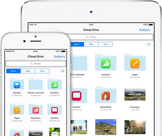 Začať iCloud disku z domovskej obrazovky v iOS 9