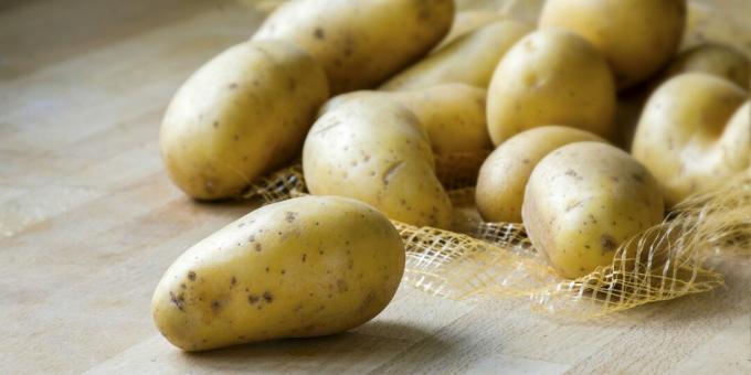 Potraviny obsahujúce jód: zemiaky