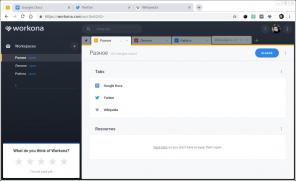 Workona pre Chrome budú zdieľať všetky vaše kariet do skupín