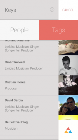 Trackd pre iOS: profily