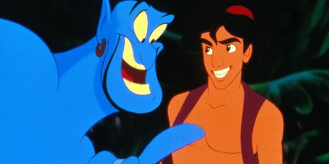 Záber z animovanej série „Aladdin“