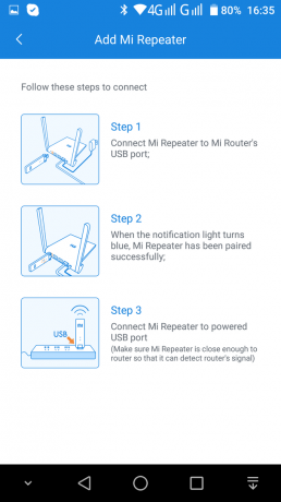 MiWiFi Router: Pridanie Mi WiFi zosilňovač