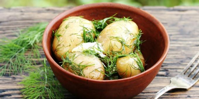 Sezónny tovar: mladé zemiaky