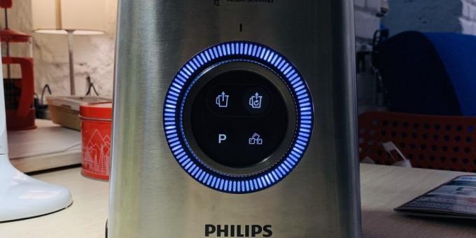 Preskúmanie Philips HR3752: Tlačidlá