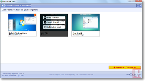 Preveďte nový dizajn pre Windows je veľmi jednoduchá, pomocou slobodného softvéru