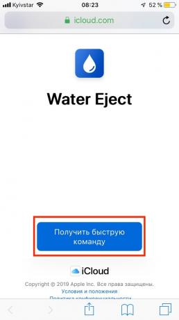 Ak sa voda dostane do iPhone: Voda Eject príkazového riadka