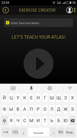 Atlas náramok: vytváranie vlastných cvičenie