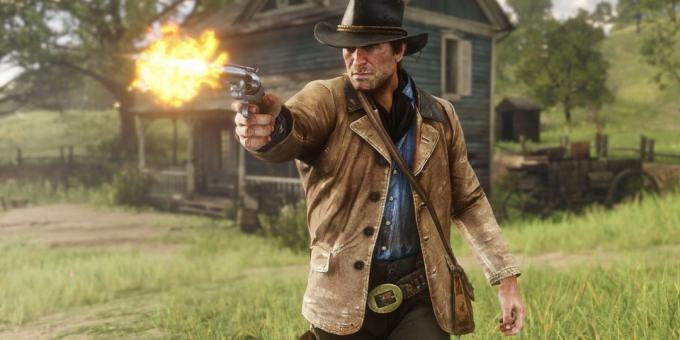 Chladné hry pre Xbox One: Red Dead Redemption 2