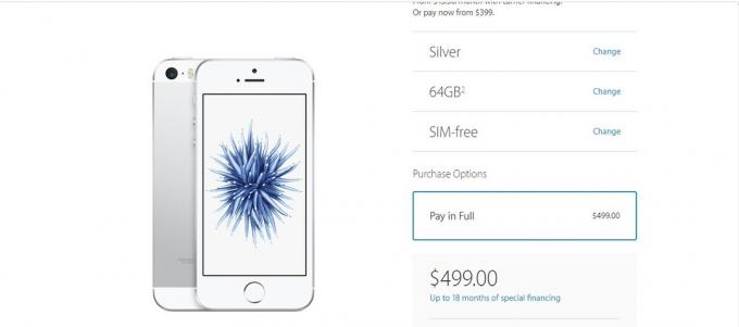 Stálo iPhone SE na stránkach Apple.com