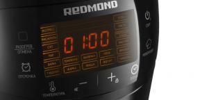 Ziskový: viacnásobný hrniec Redmond RMC-M902 za 3 590 rubľov namiesto 5 490