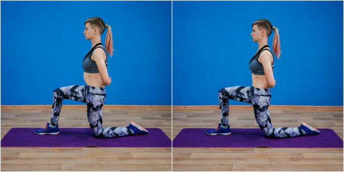 Preťahovanie hip flexors
