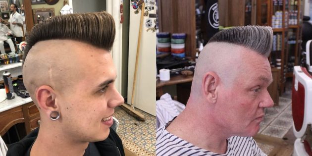 Trendy pánske účesy pre fanúšikov extrémnych športov: Mohawk