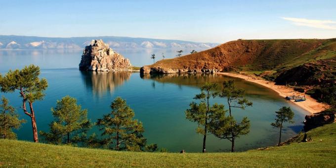 Krásnych miest v Rusku. Baikal
