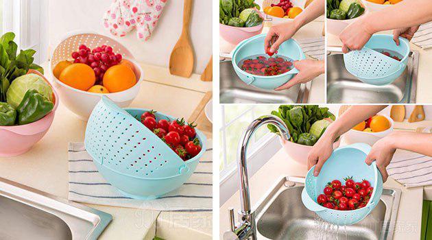 Miska na umývanie ovocia a zeleniny