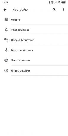 Nastavenie telefónu, aby operačným systémom Android: otočiť tím Google Ok v aplikácii Google Assistant